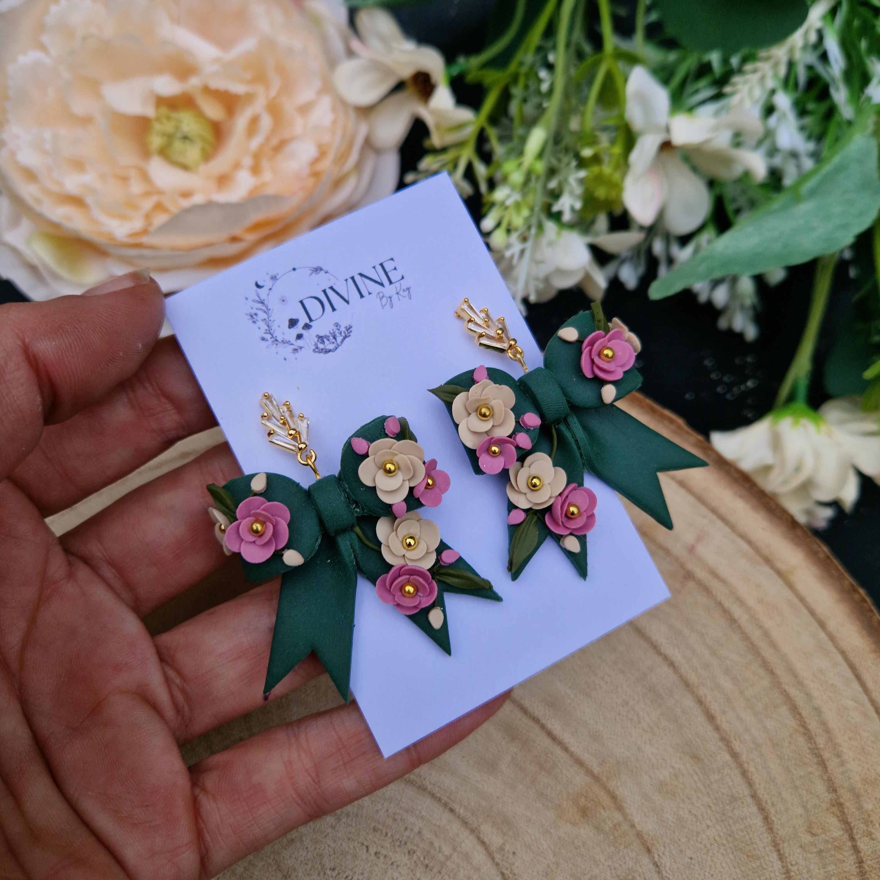 Bow earring gift set - gifts for her - mothers day - bridesmaid gifts - dainty stud earrings - birthday gifts