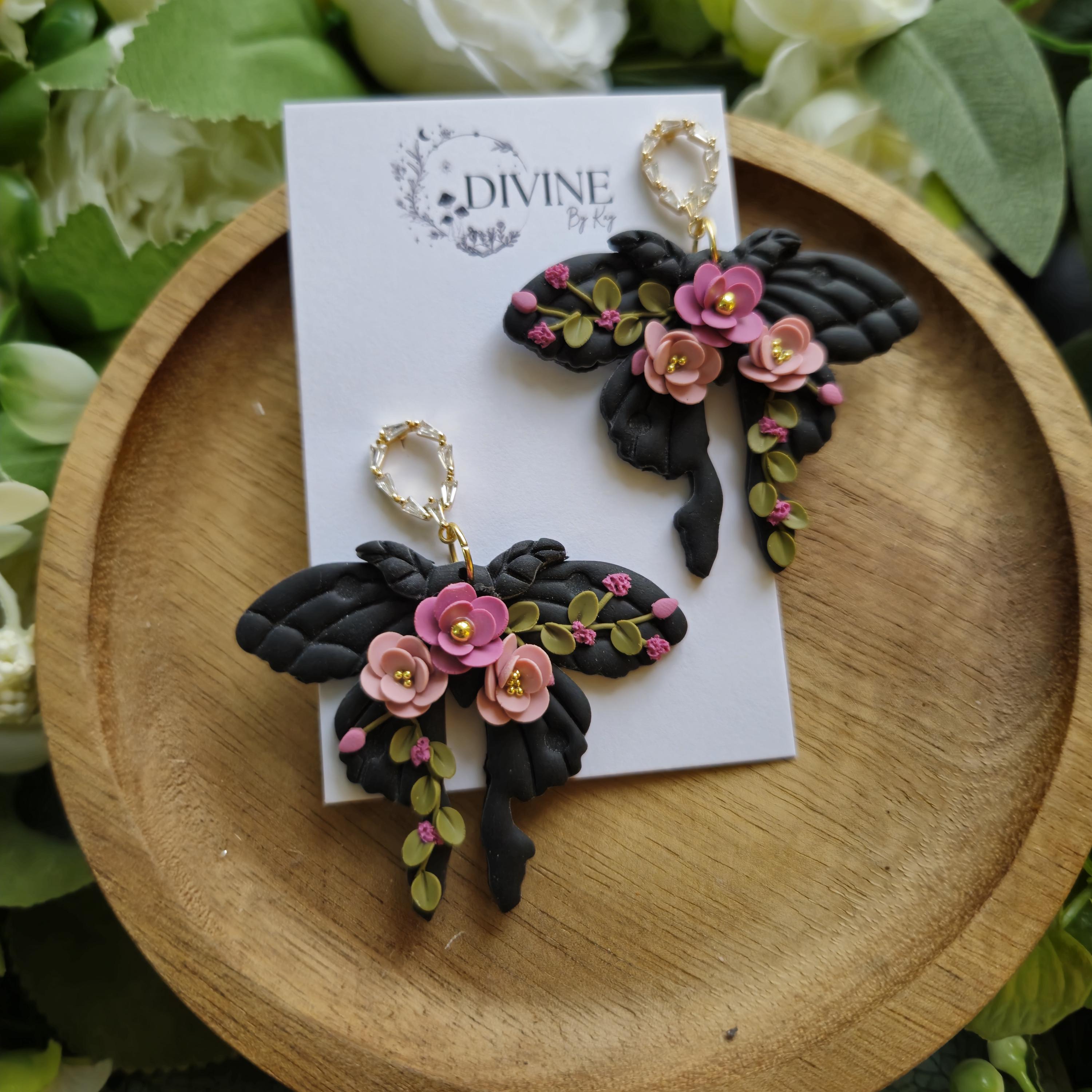 mystical Moth earring gift set