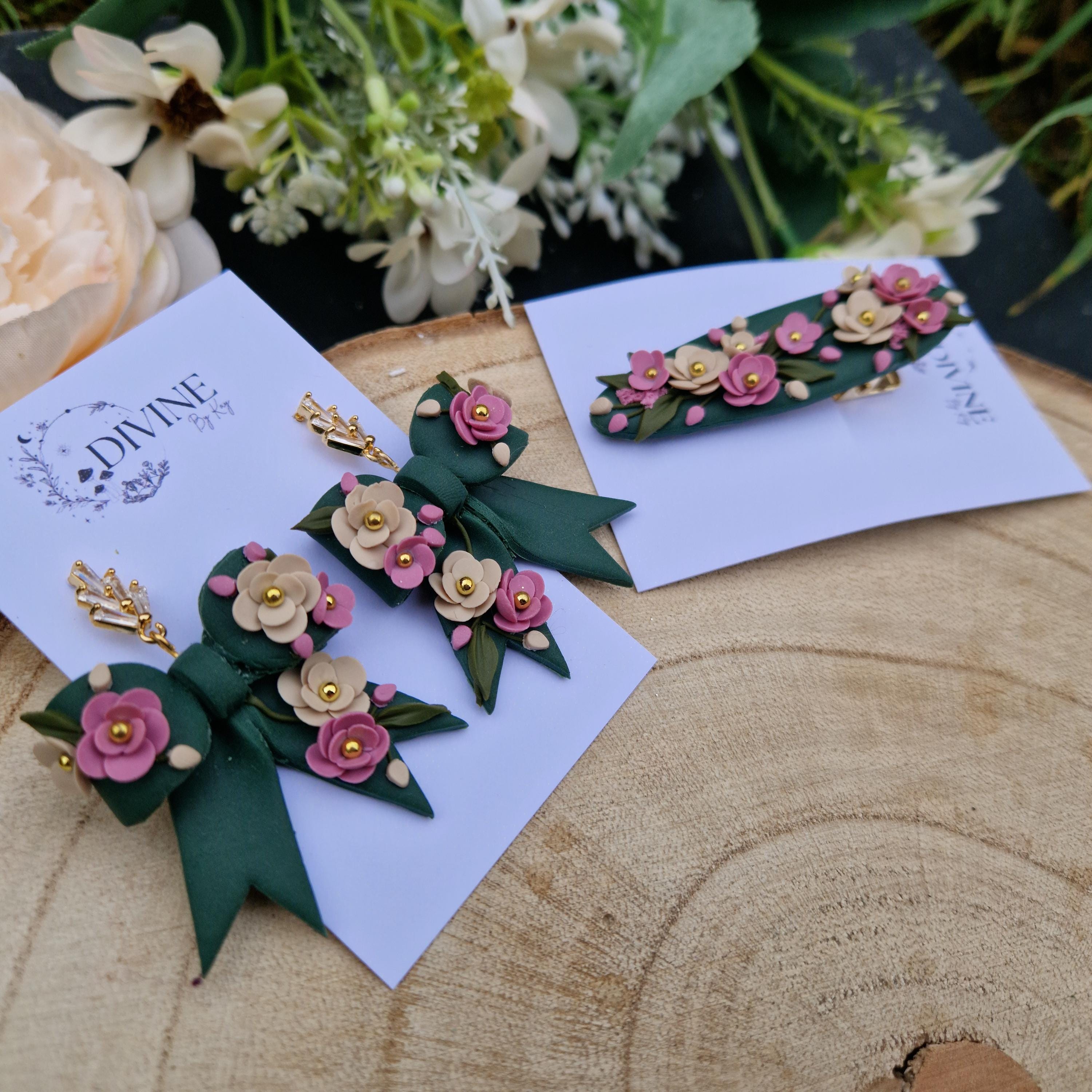 Bow earring gift set - gifts for her - mothers day - bridesmaid gifts - dainty stud earrings - birthday gifts