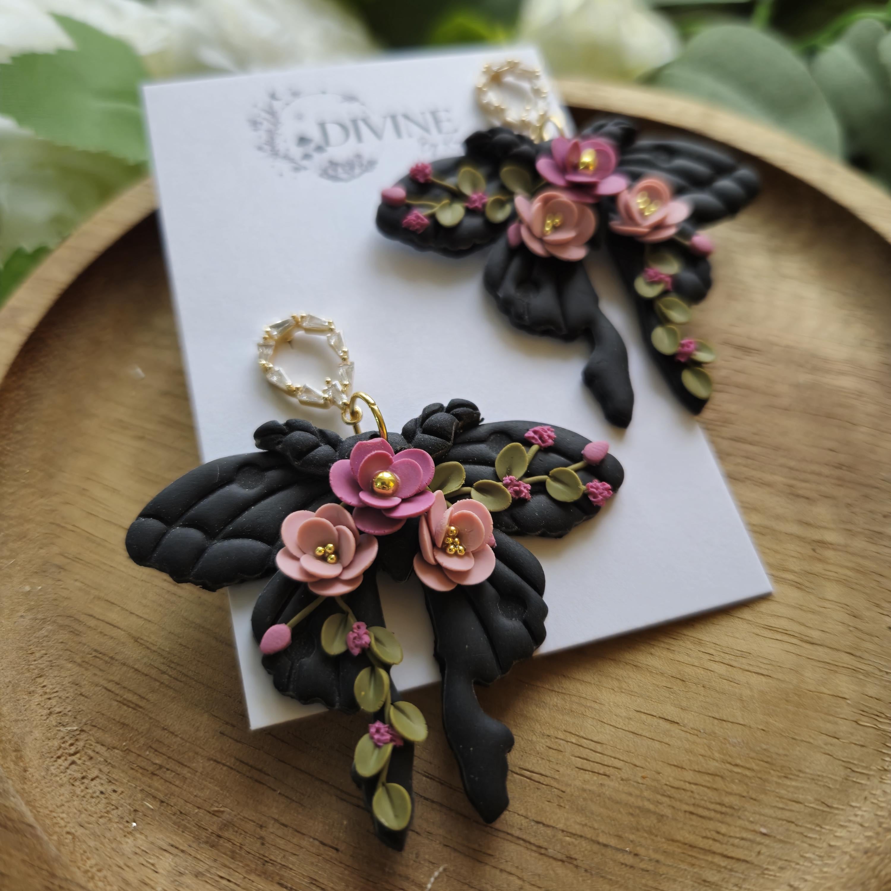 mystical Moth earring gift set