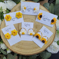 Spring floral earrings - gifts for her - mothers day - bridesmaid gifts - dainty stud earrings - birthday gifts