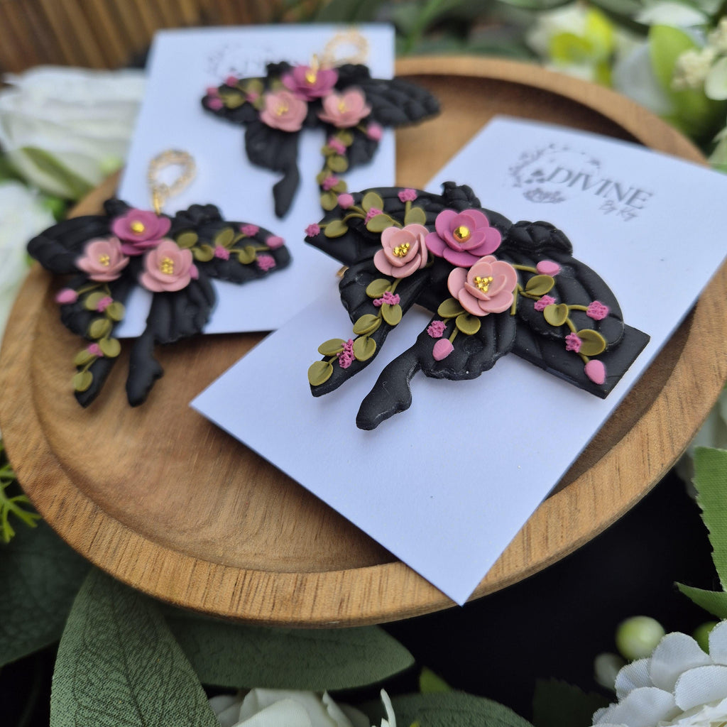 mystical Moth earring gift set