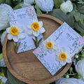 Spring floral earrings - gifts for her - mothers day - bridesmaid gifts - dainty stud earrings - birthday gifts