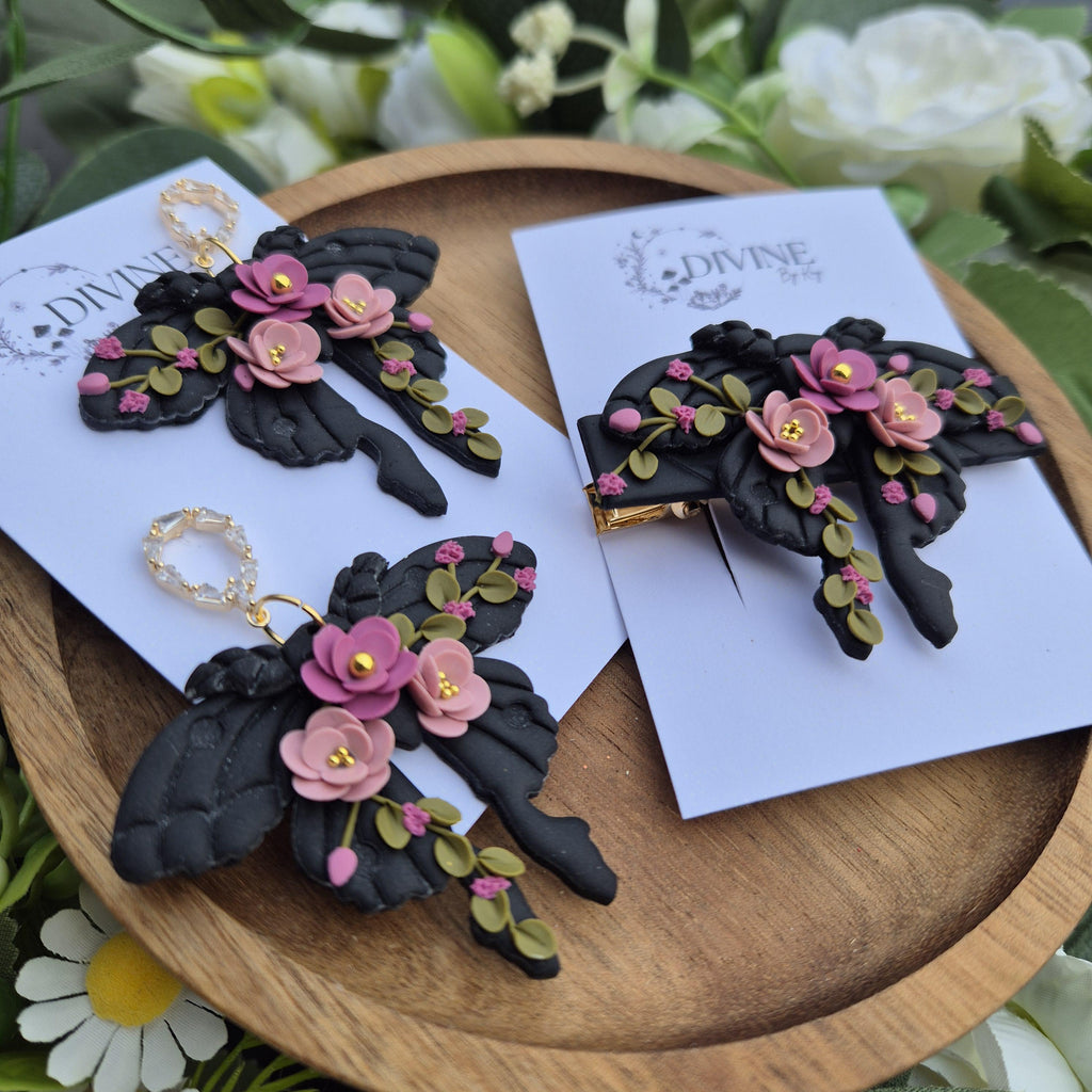 mystical Moth earring gift set