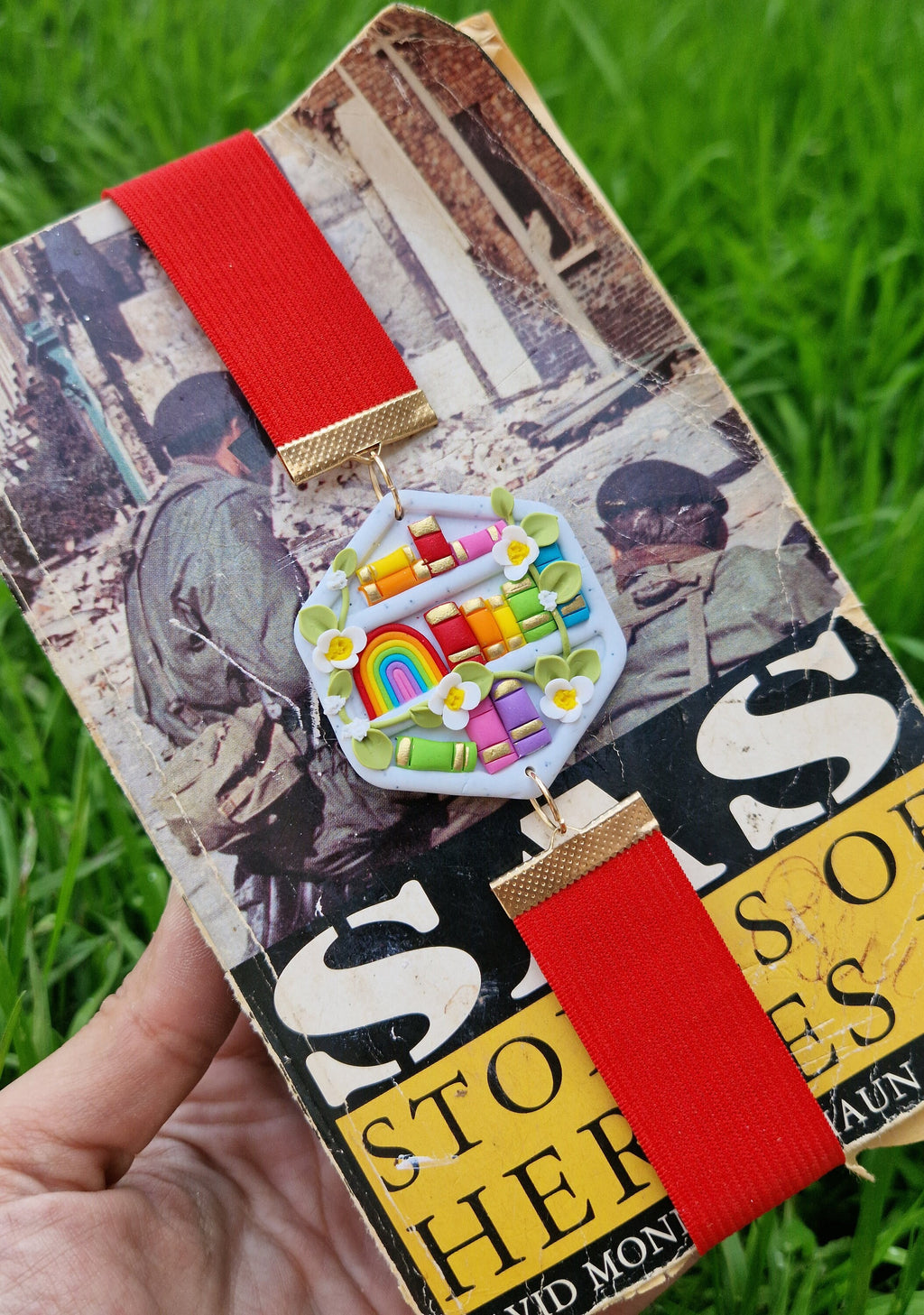 handmade bookshelf bookmark