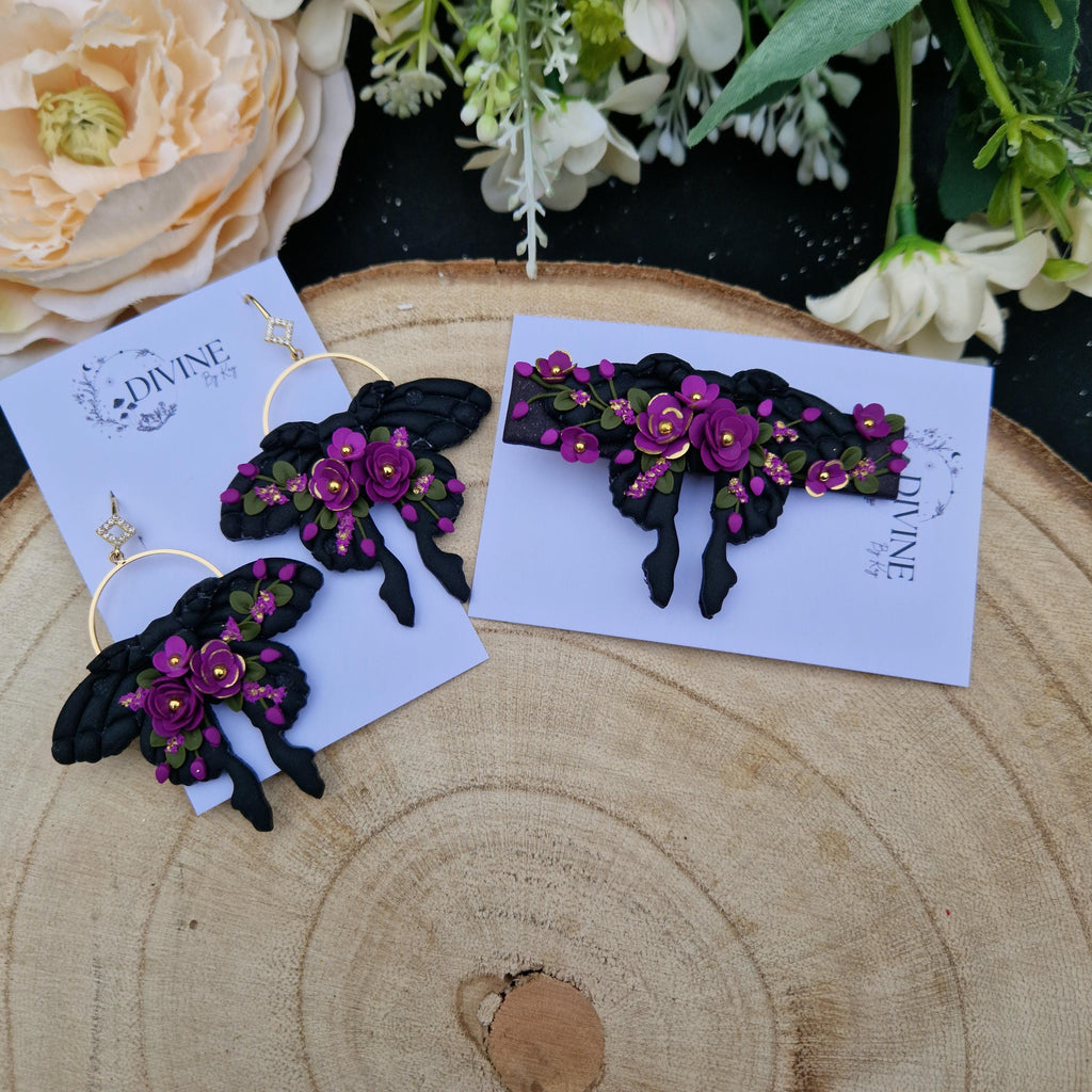 mystical Moth earring gift set