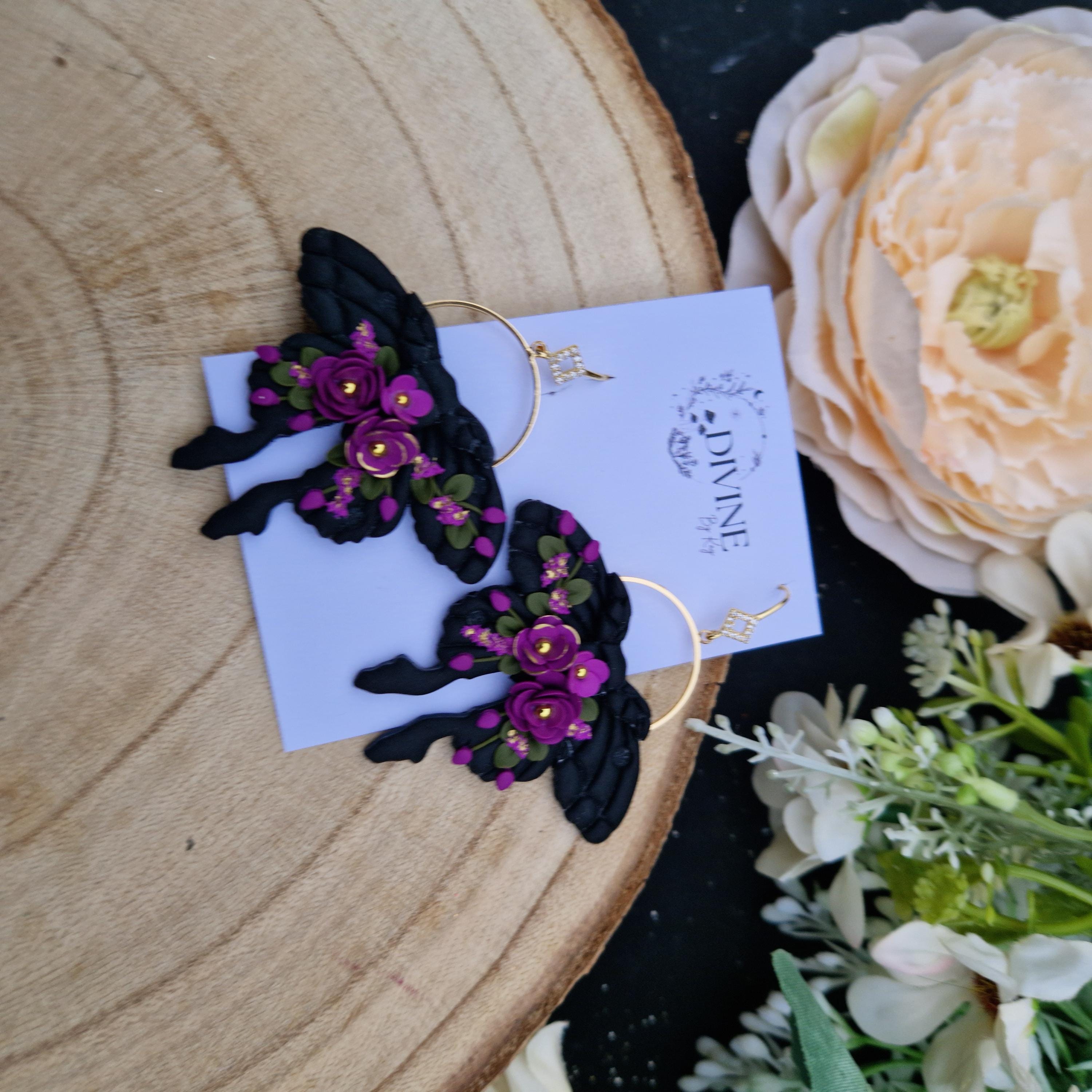 mystical Moth earring gift set